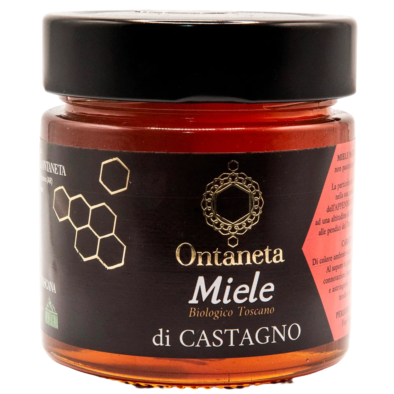 Confezione di miele di castagno