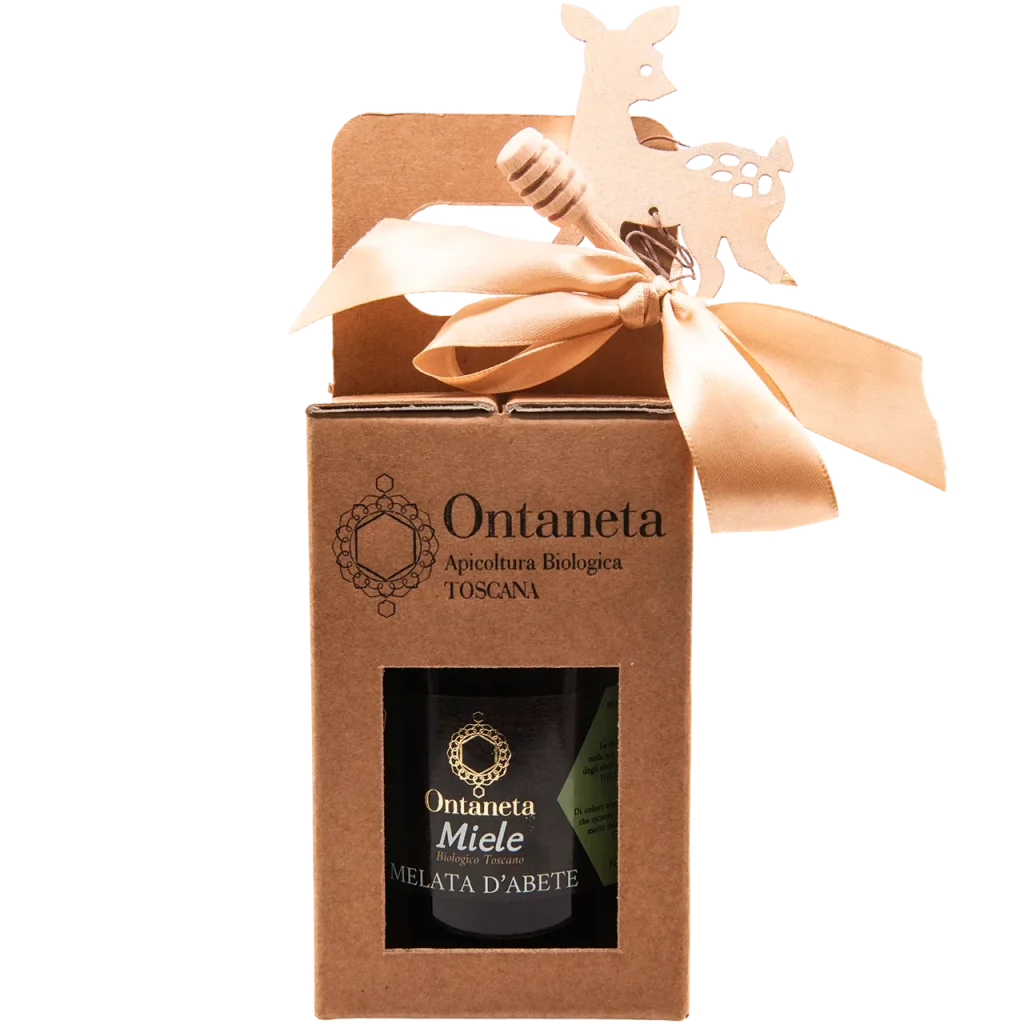 Confezione natalizia di miele da 1
