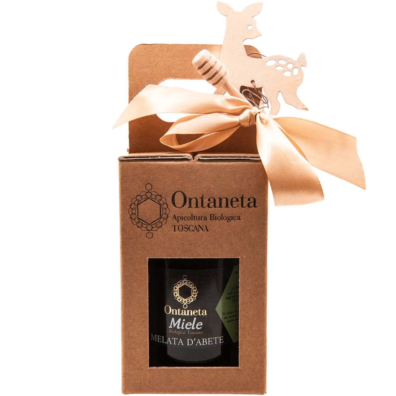 natale1 Confezione natalizia di miele da 1